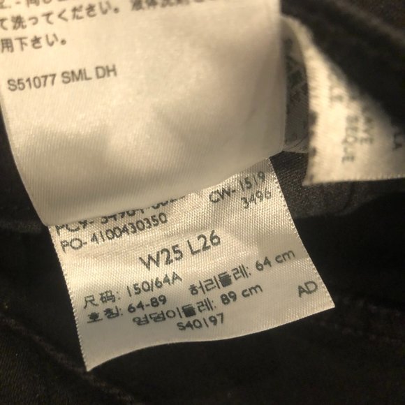 Levi's Wedgie Straight Black - 25 - Picture 7 of 10